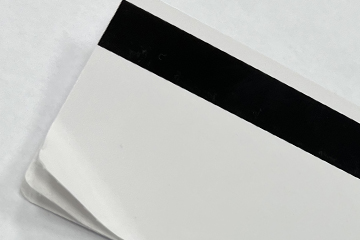 magnetic strip on paper material